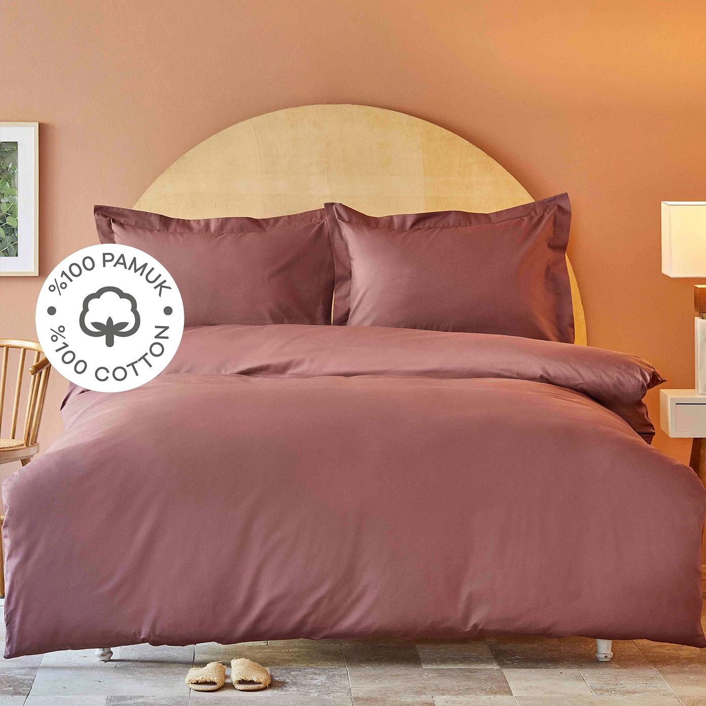 [200.18.01.0057] BACK TO BASIC SARABI TEK KS DUVET COVER SET