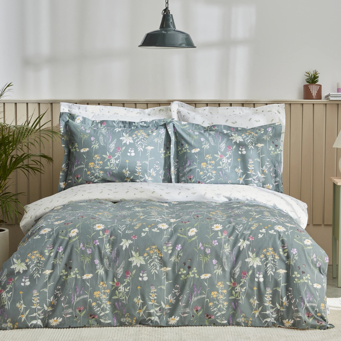 [200.22.08.0009] KH EVERGREEN GREEN SINGLE DUVET COVER SET (PP)