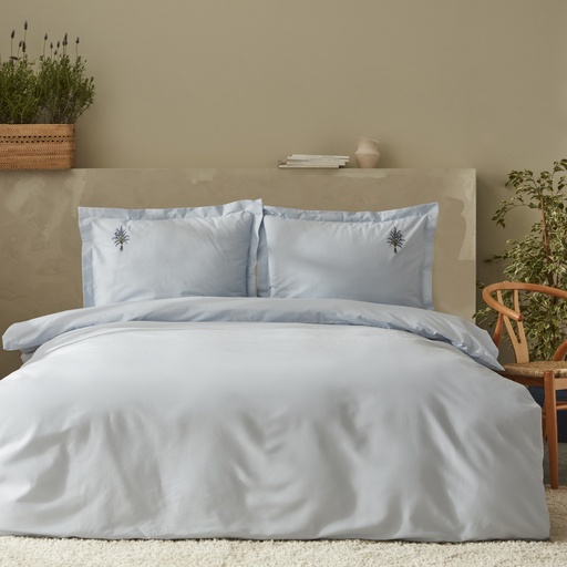 [200.22.01.0040] LAVENDER LILA VEGAN DOUBLE KS DUVET COVER SET