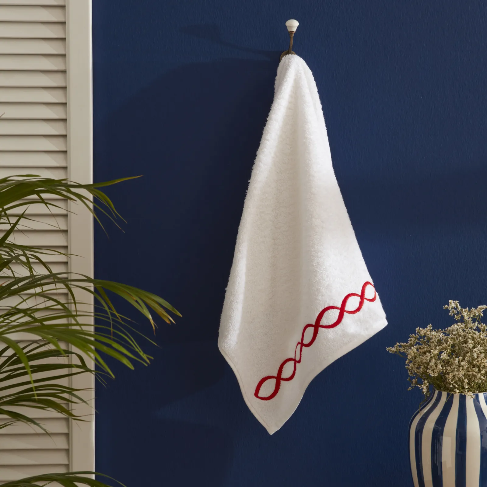 [180.01.01.1399] NAU BILLOW RED HAND TOWEL 30X50