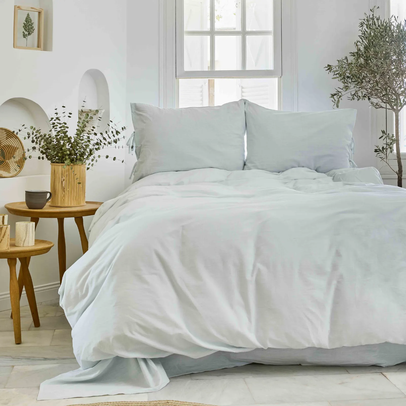 [200.18.01.0707] 4 ELEMENT A. BLUE DOUBLE KS DUVET COVER TK WATER