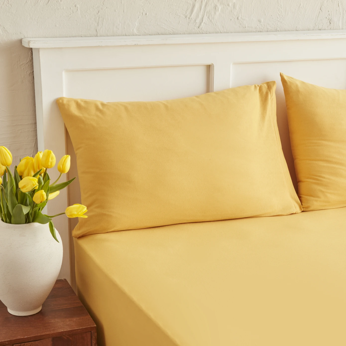 [200.21.01.0472] MOTTO COMBED YEAST FITTED SHIELD DOUBLE MUSTARD 160X200+30(PP)