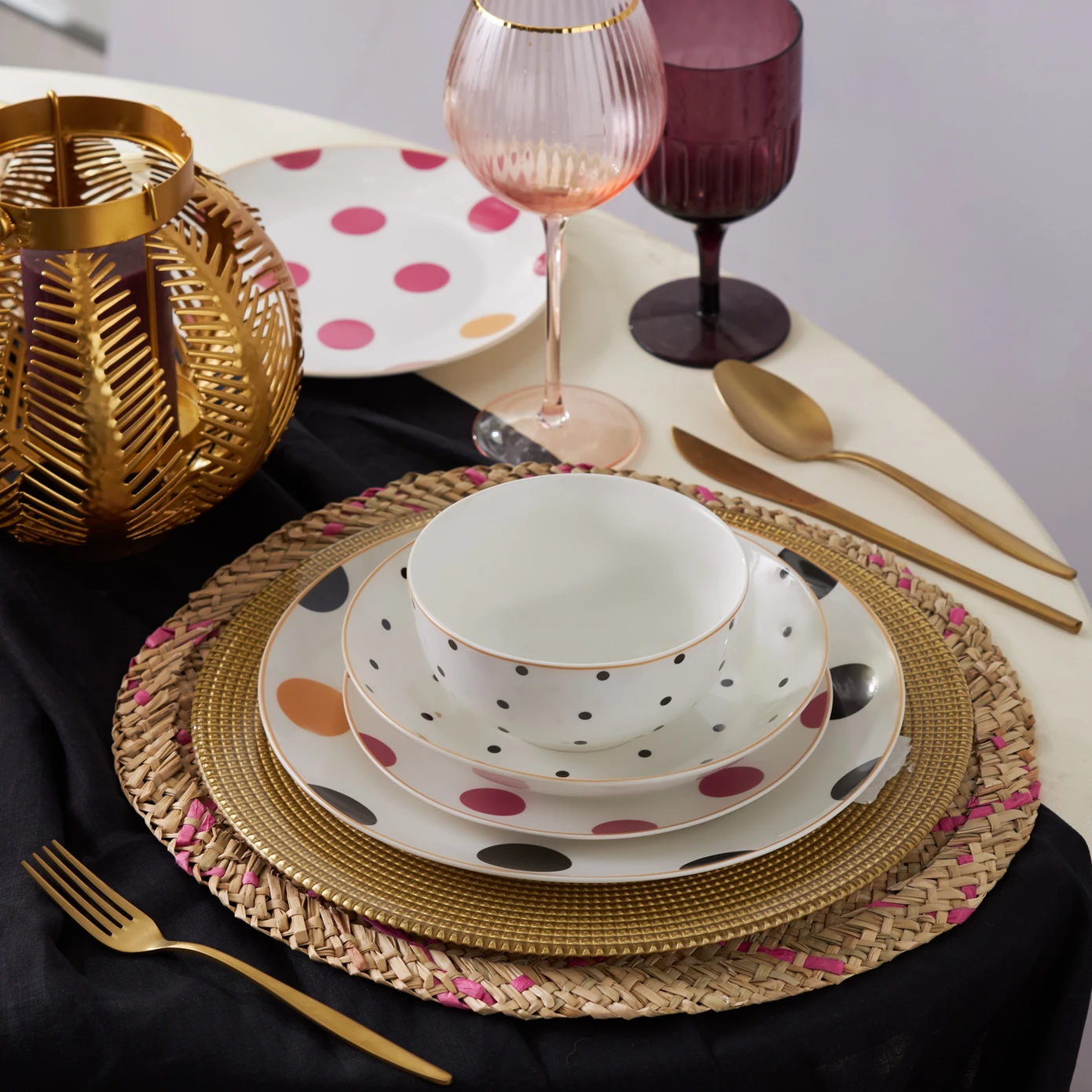 [153.03.06.9999] KARACA OLE 24 PIECE DINNER SET FOR 6 PEOPLE