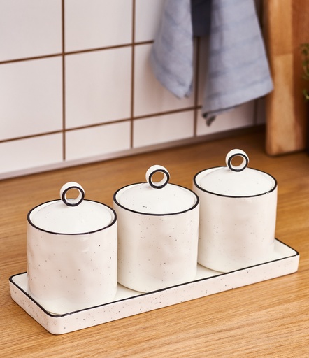 [153.03.08.5023] KARACA LINA LINE 3-PIECE SPICE SET