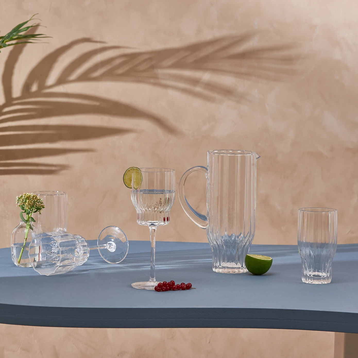 [153.09.01.2433] KARACA BLAZE 25 PIECES GLASS SET