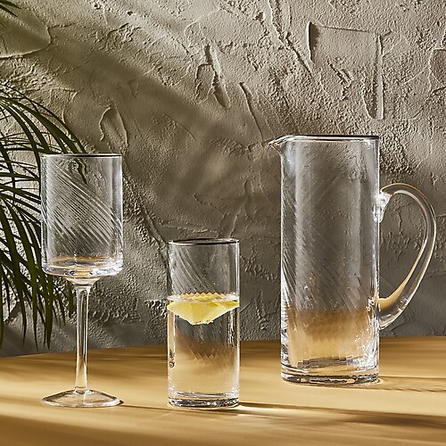 [153.09.01.2437] KARACA ARES PLATINUM 25 PIECES GLASS SET
