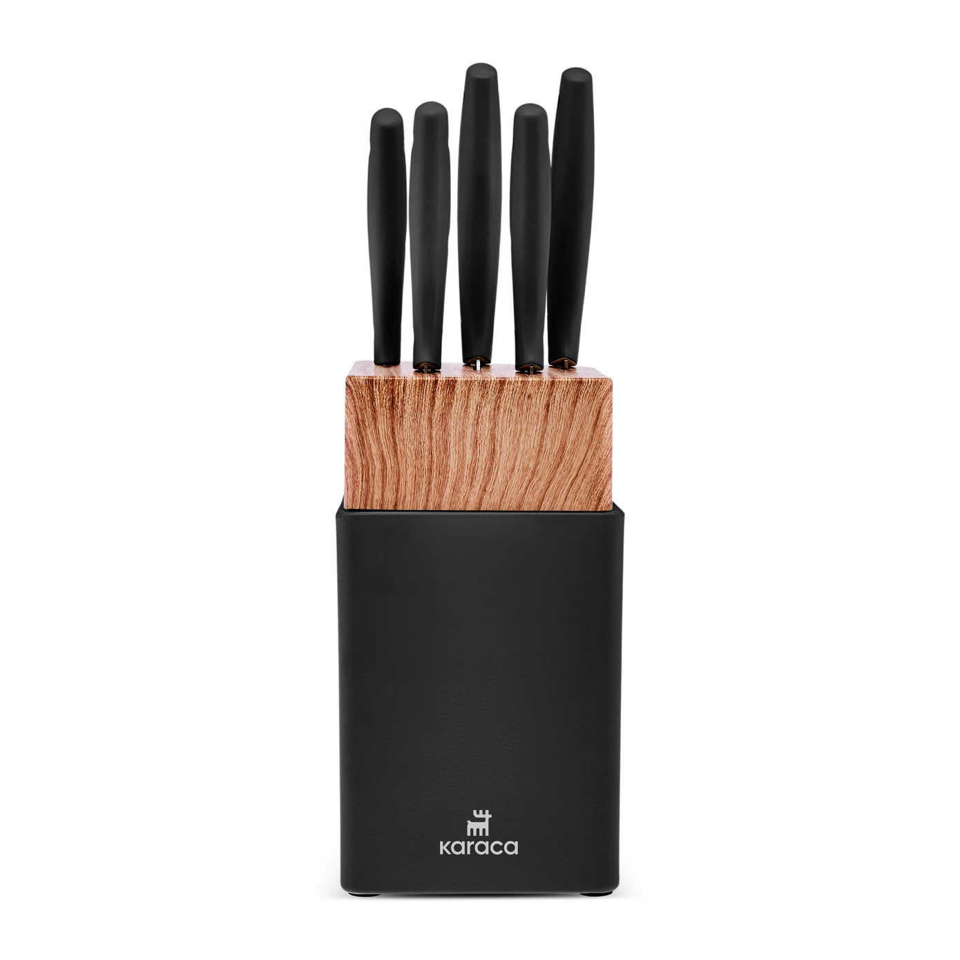 [153.09.01.3327] KARACA MASTERCUT BLACK 6 PIECE KNIFE SET