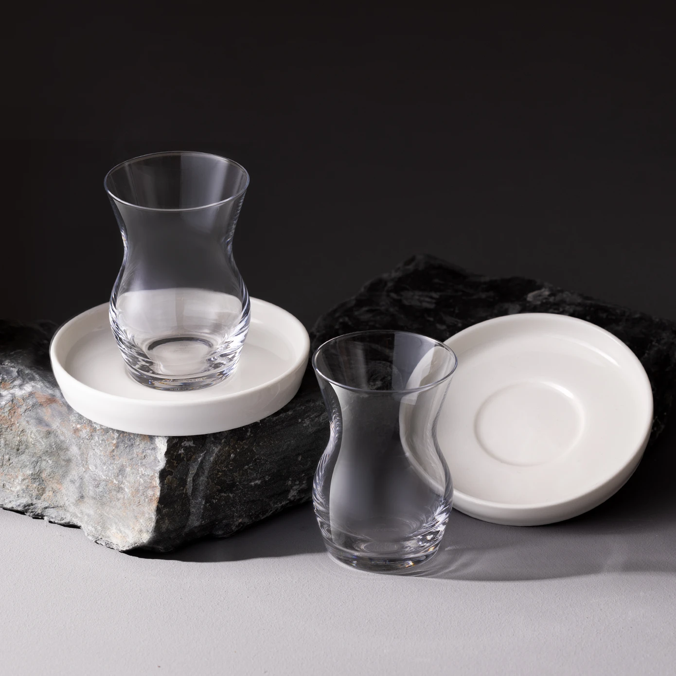 [153.03.05.0202] KARACA x SARIYER DESIGN 12 PIECE TEA SET FOR 6 PEOPLE