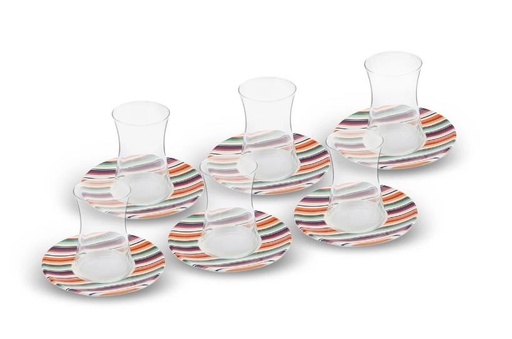 [153.03.05.0171] KARACA BAILANDO TEA SET FOR 6 PEOPLE