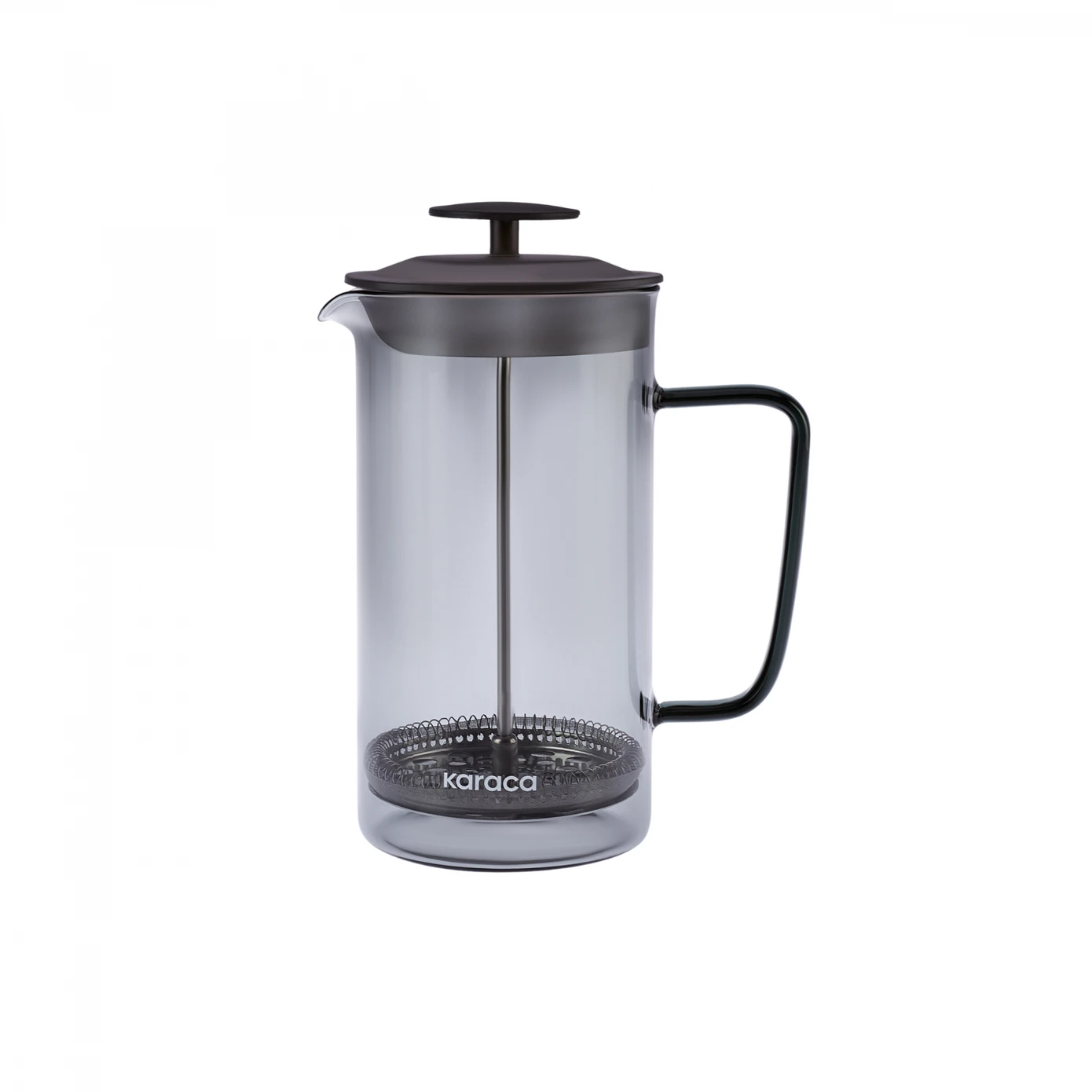 [153.03.08.4866] KARACA VALENTİNA FRENCH PRESS GREY 1000 ML