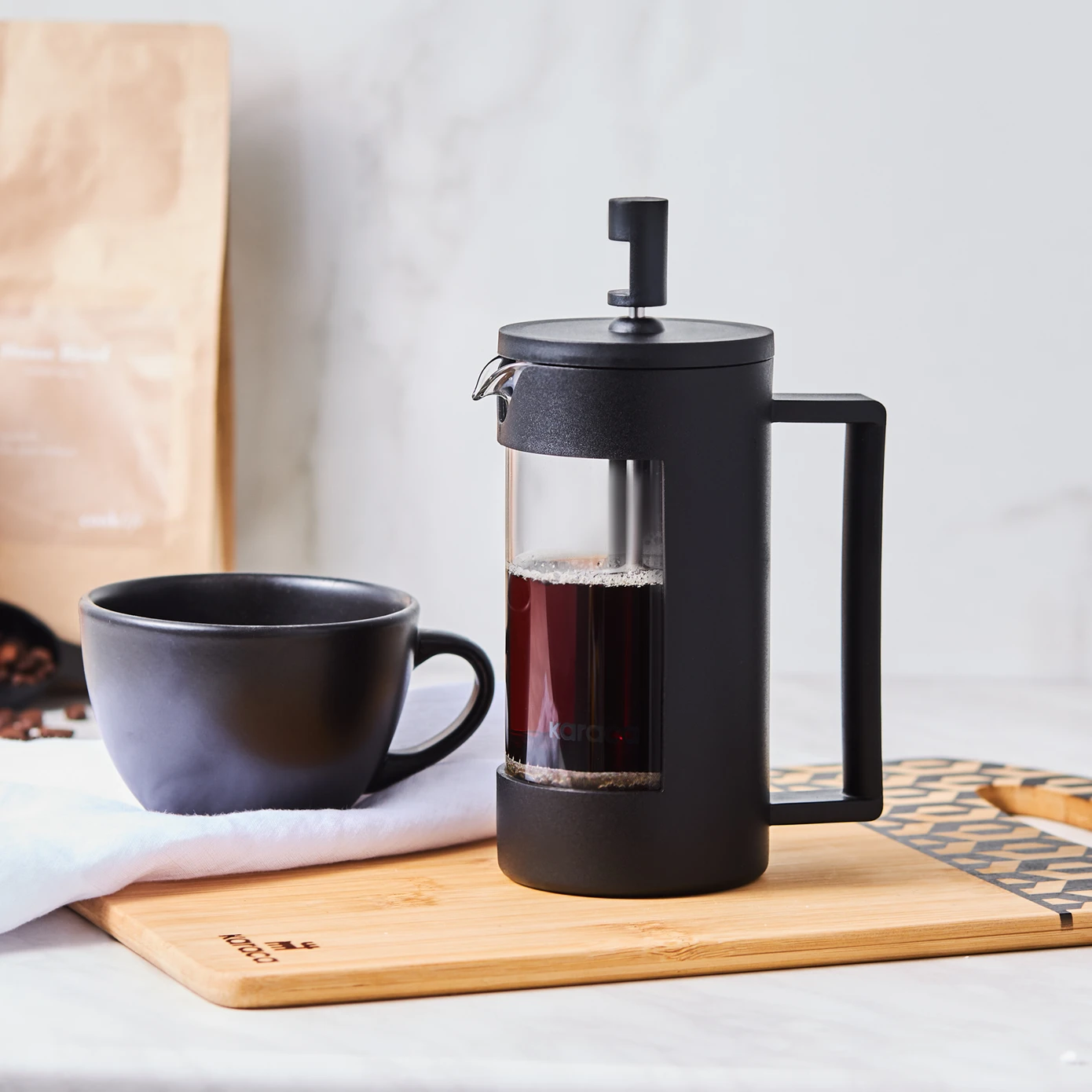 [153.03.08.2607] KARACA PAMİR FRENCH PRESS 350 ML