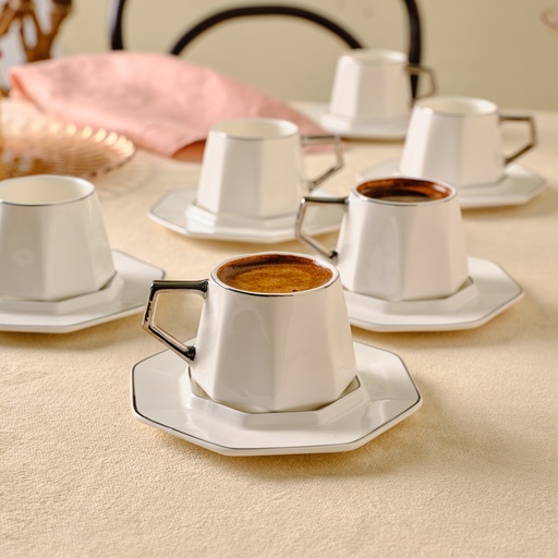 [153.03.06.1466] KARACA ZEHER 6-CUP COFFEE CUP