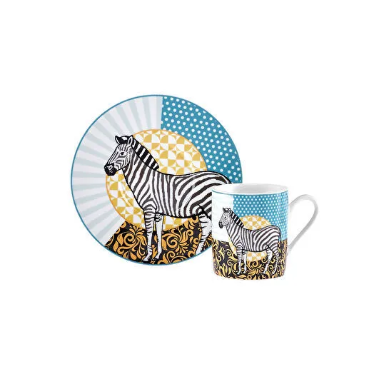 [153.03.05.0231] KARACA ANIMAL 90 ML COFFEE CUP FOR 6 PEOPLE