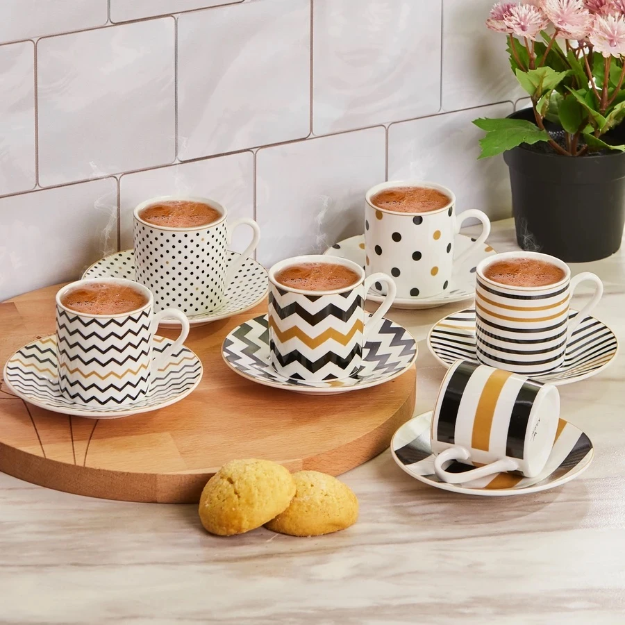 [153.03.06.5262] KARACA NOSSA 5-CUP COFFEE CUP