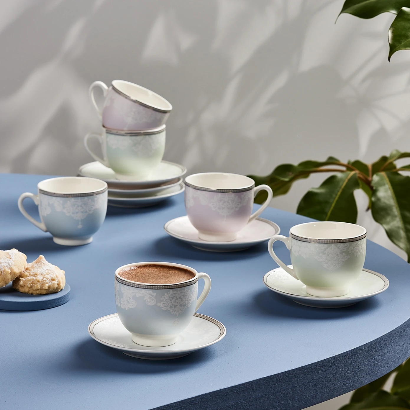 [153.03.05.0280] KARACA VERA 90 ML COFFEE CUP FOR 4 PEOPLE