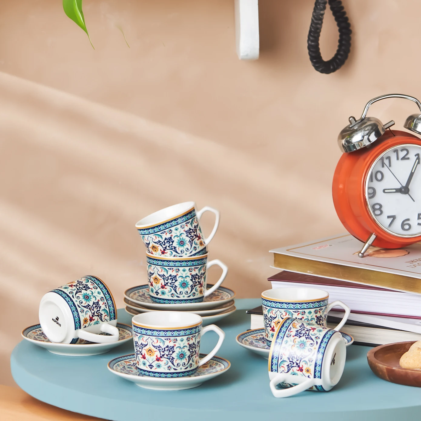 [153.03.05.0130] KARACA BEYLERBEYİ 80 ML COFFEE CUP FOR 6 PEOPLE