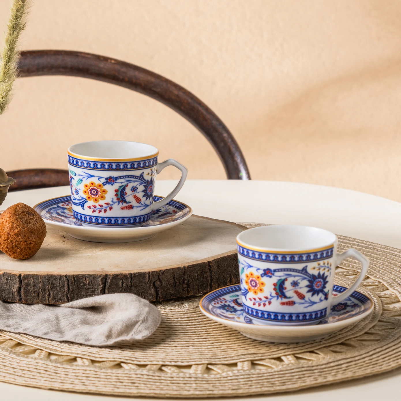 [153.03.05.0129] KARACA IHLAMUR 80 ML COFFEE CUP FOR 2 PEOPLE