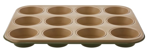 [153.03.06.1363] KARACA JENNESE 12-PIECE MUFFIN CAKE MOLD 35*27 CM