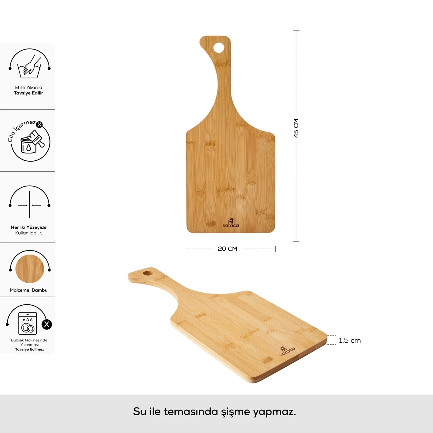 [153.03.08.2594] KARACA PUZZLE TWIG KESME TAHTASI