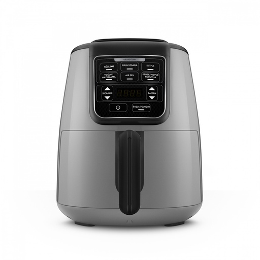[153.09.01.3981] KARACA AIR PRO COOK XL 2IN1 KONUŞAN AIRFRYER COOL GRAY