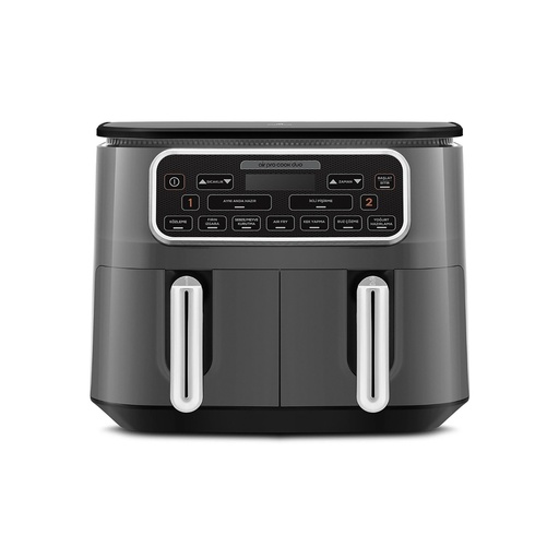 [153.09.01.3914] KARACA AIR PRO COOK DUO KÖZ XXXL 8 L AIRFRYER SPACE GRAY