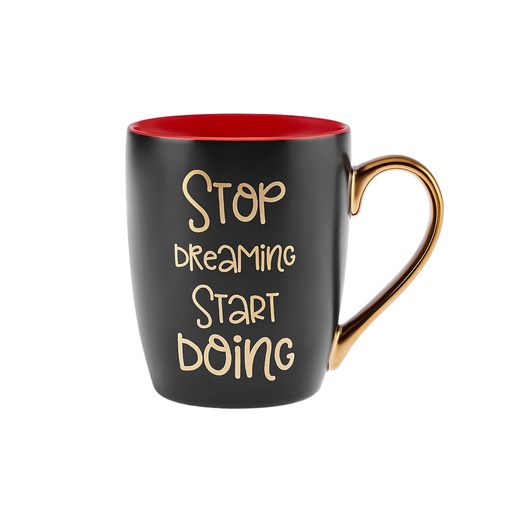 [153.09.01.0210] KARACA MOOD RED 420 ML MUG