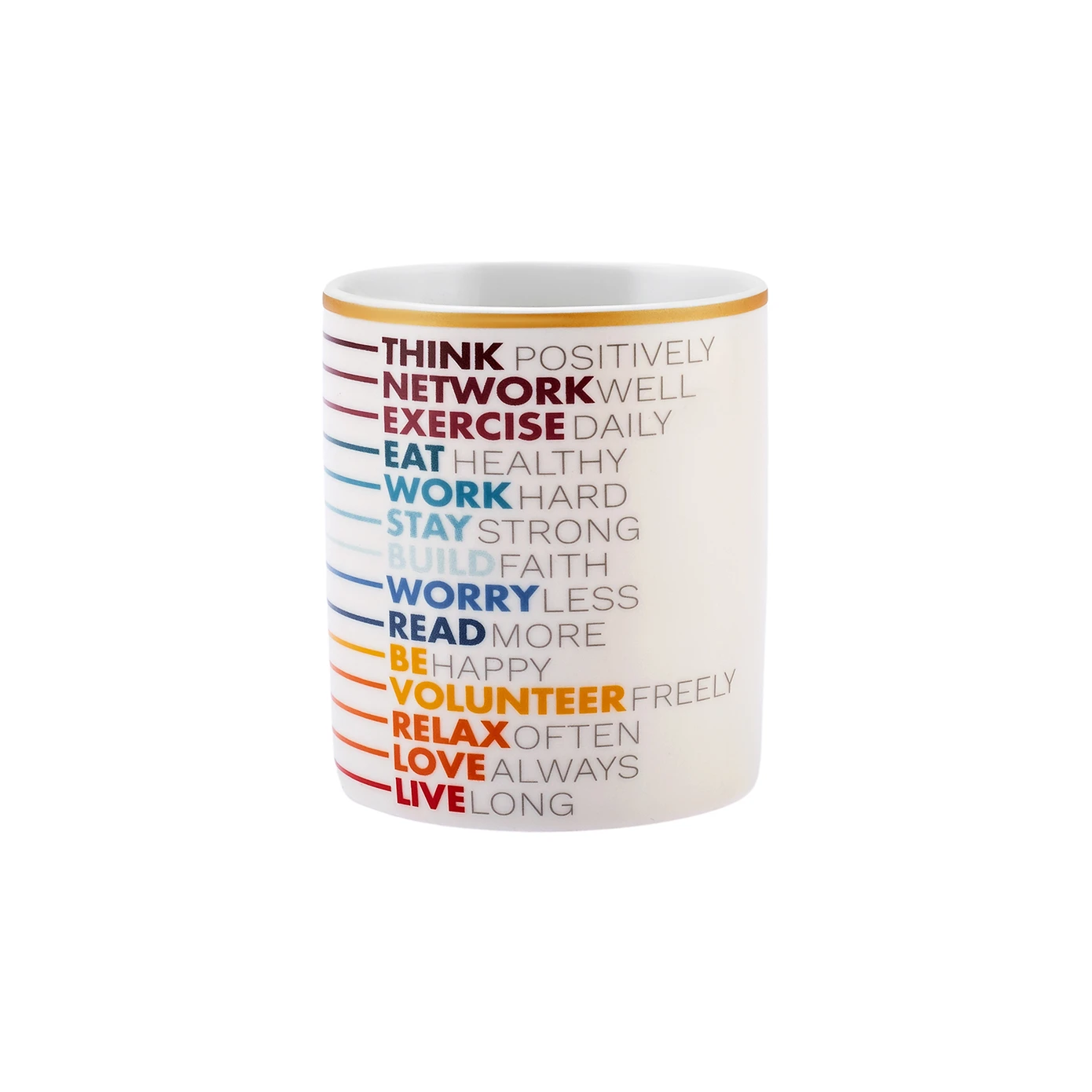 [153.03.05.0167] KARACA MOTTO LINES 360 ML KUPA