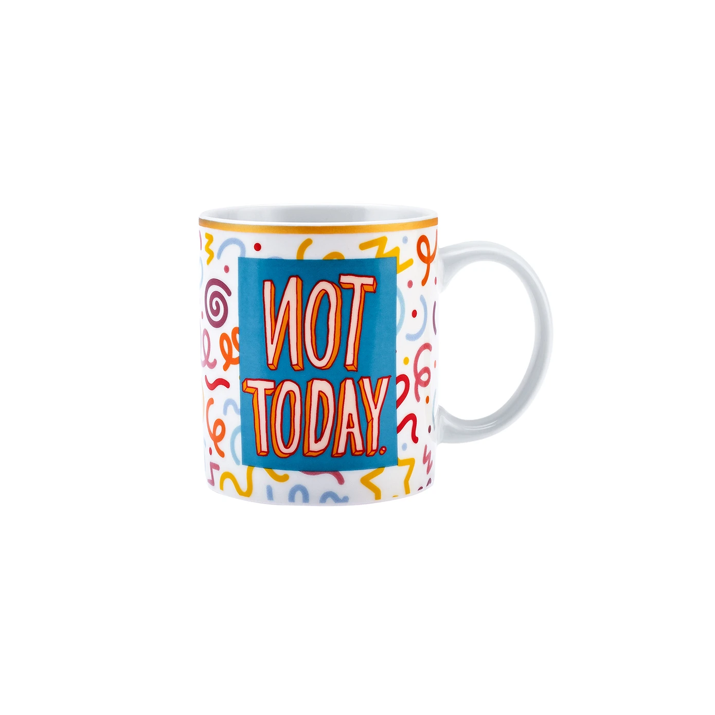 [153.03.05.0162] KARACA MOTTO NOT TODAY 360 ML KUPA