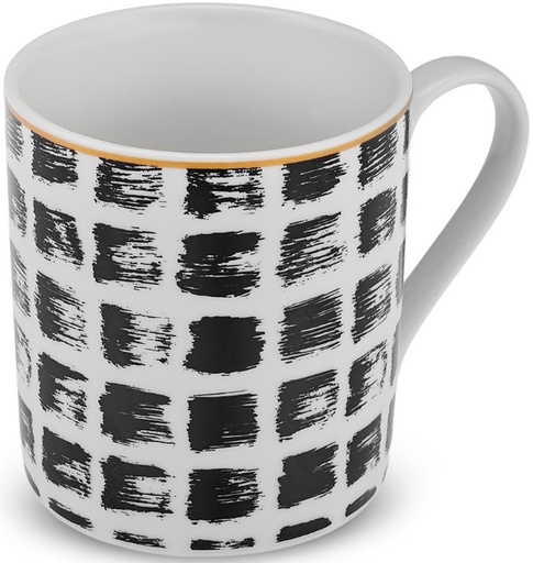 [153.09.01.2792] KARACA BLACK KARE 360 ML KUPA