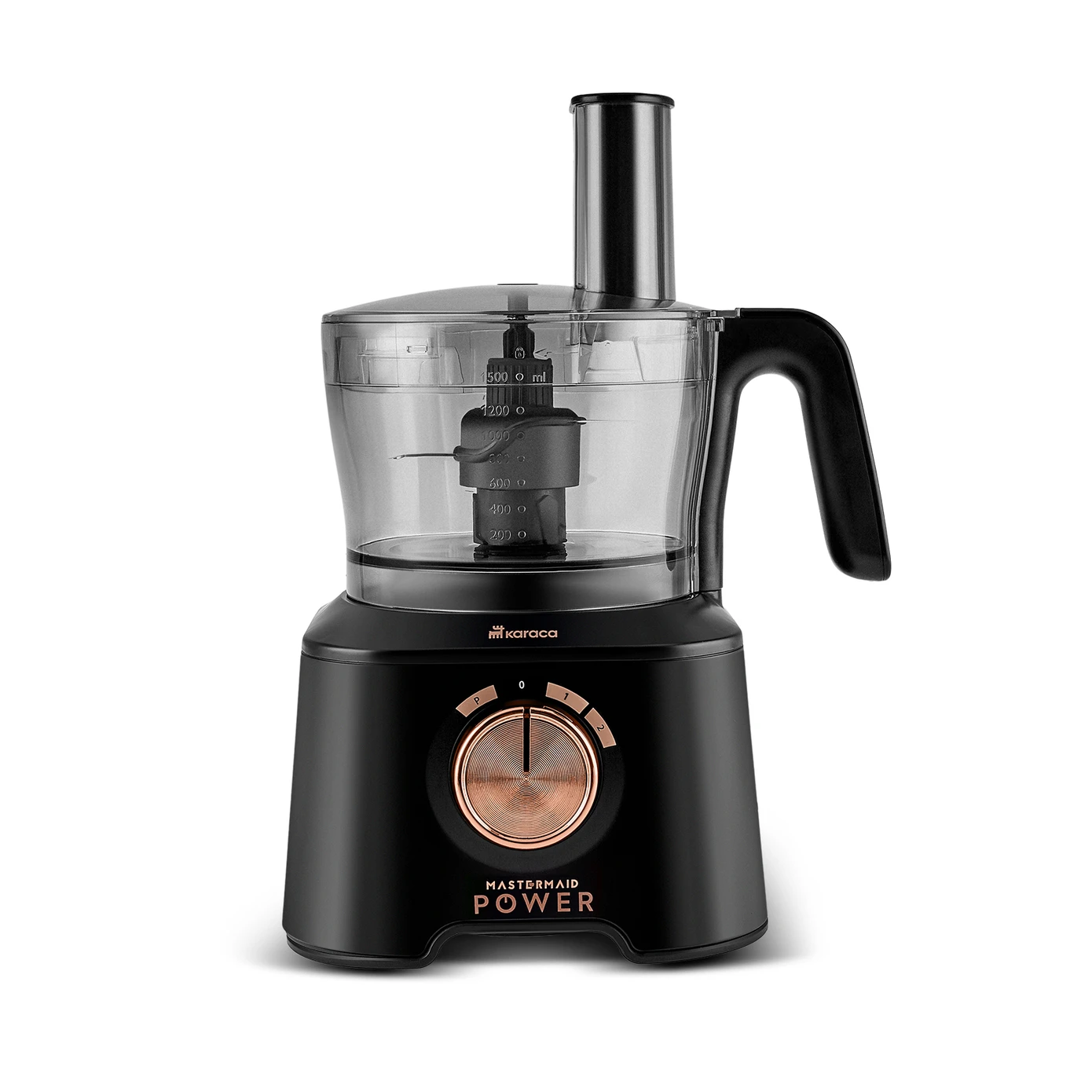 [153.09.01.1240] KARACA MASTERMAID POWER MAX 11 IN 1 SET MATTE BLACK-COPPER