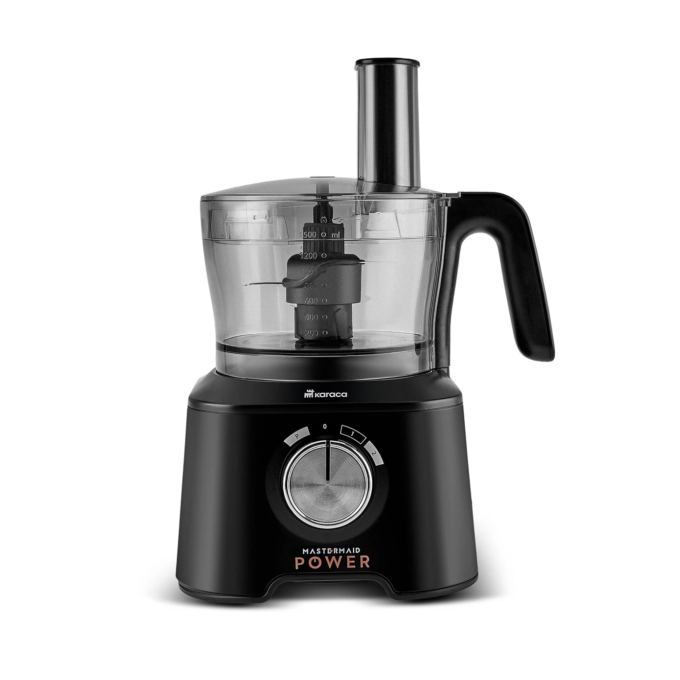 [153.09.01.1286] KARACA MASTERMAID POWER MAX 11 IN 1 SET MATTE BLACK-SİLVER