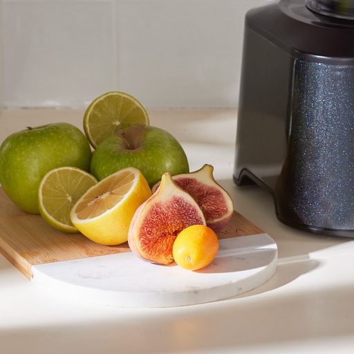 [153.03.06.6568] كاراجا ماسترميد باور 10 في 1 لتحضير الطعام مجموعة سوداء لامعة