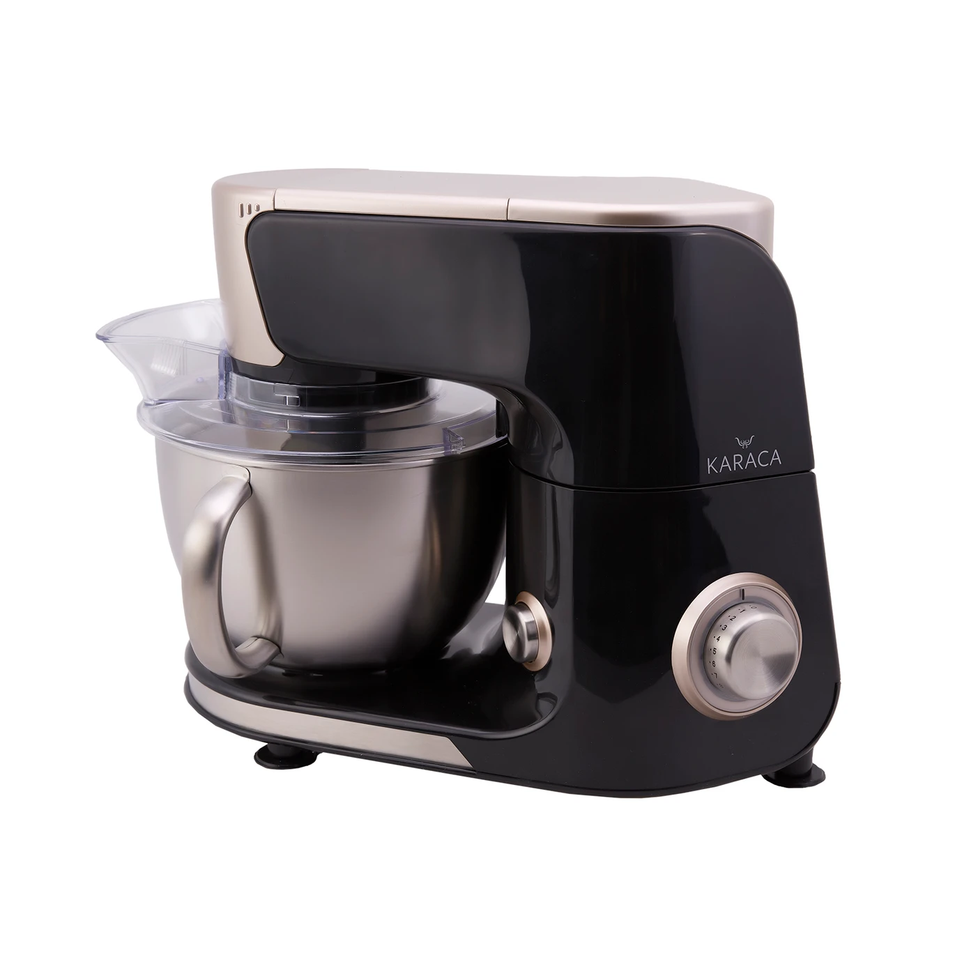 [153.01.01.2922] KARACA MAESTRO CHEF 7 IN 1 BLACK STAND MIXER