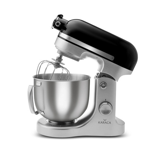 [153.03.06.2558] KARACA MULTICAST DOKUM CHEF STAND MİKSER BLACK 1600W