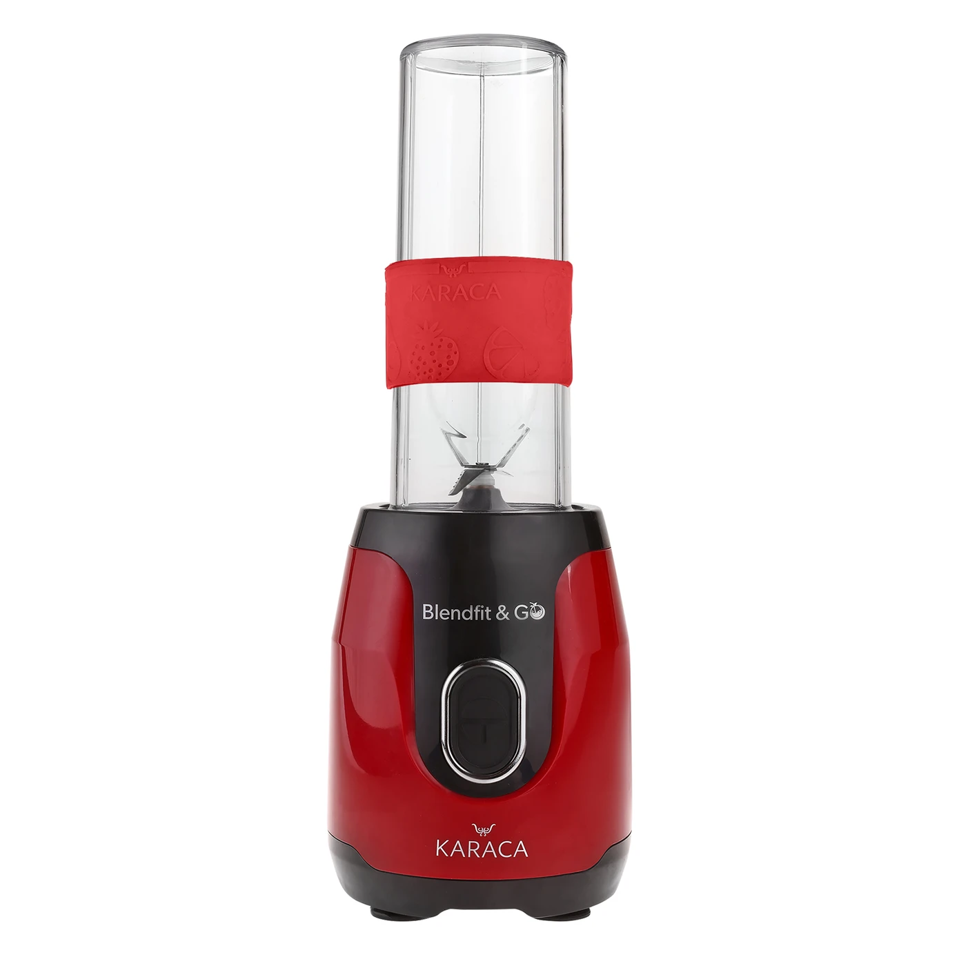 [153.03.06.4687] KARACA BLENDFIT&GO PERSONAL BLENDER RED