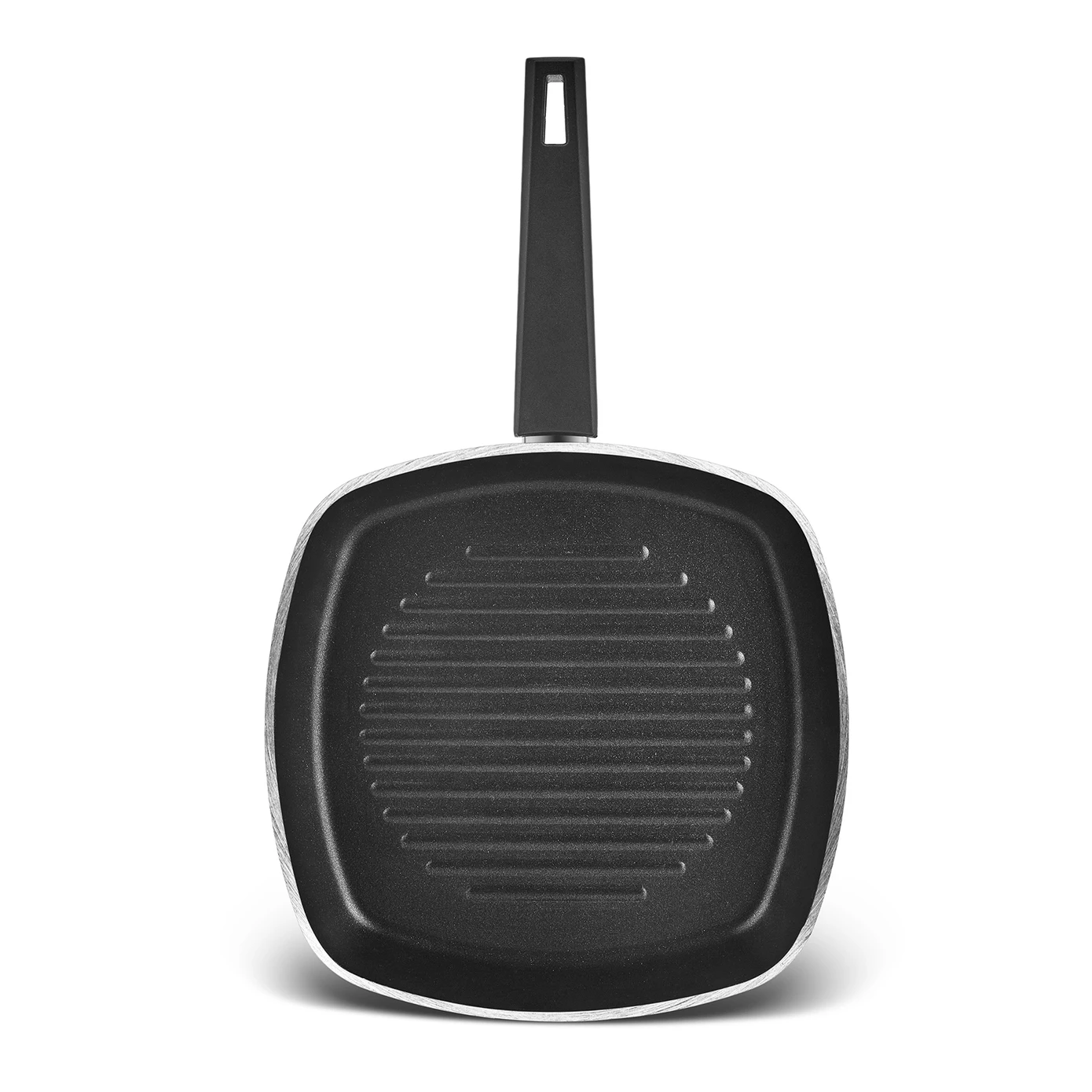 [153.09.01.3600] KARACA SWISS CRYSTAL 28 CM GRILL PAN BLACK
