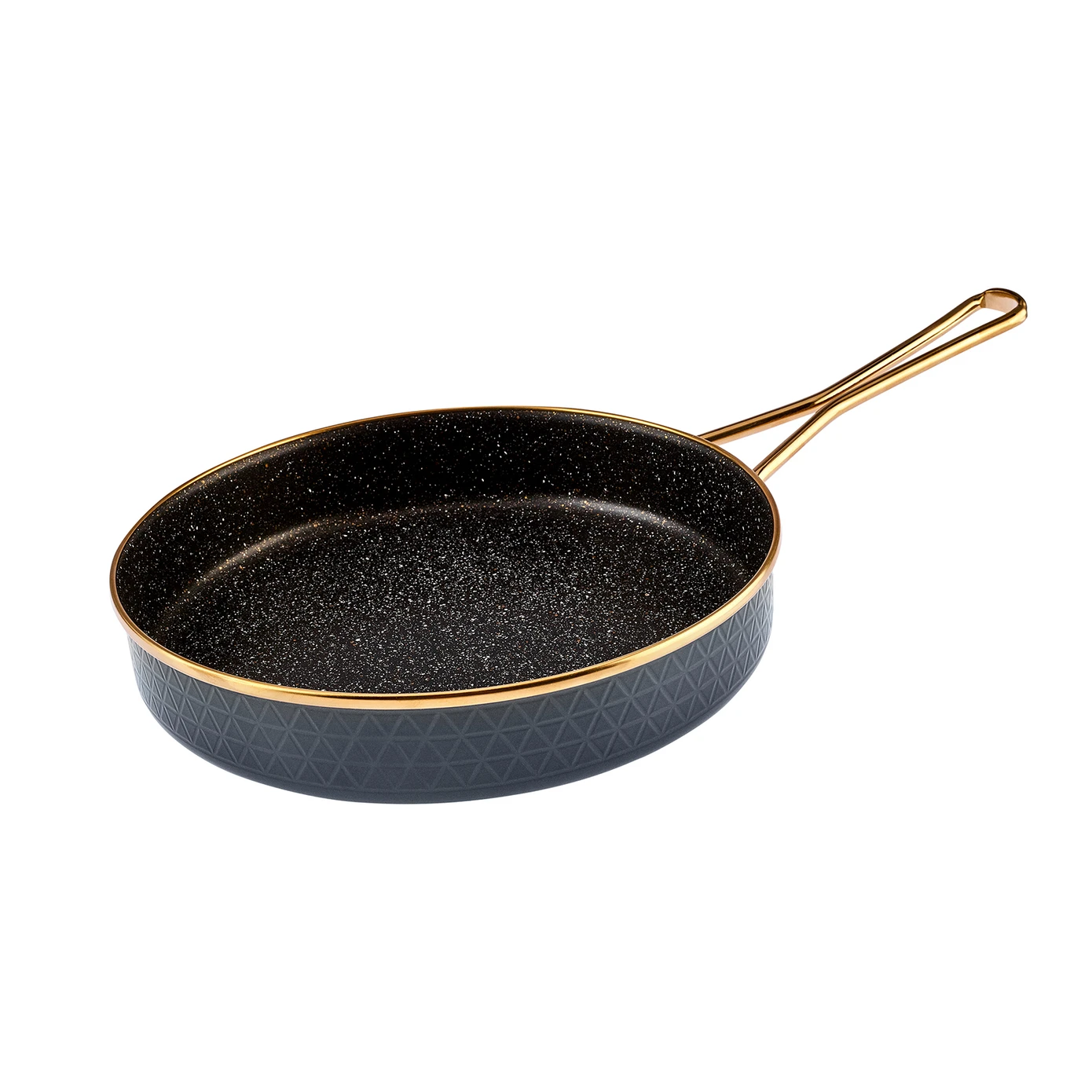 [153.09.01.1151] KARACA CRYSTAL ENAMEL 28 CM PAN ANTHRACITE