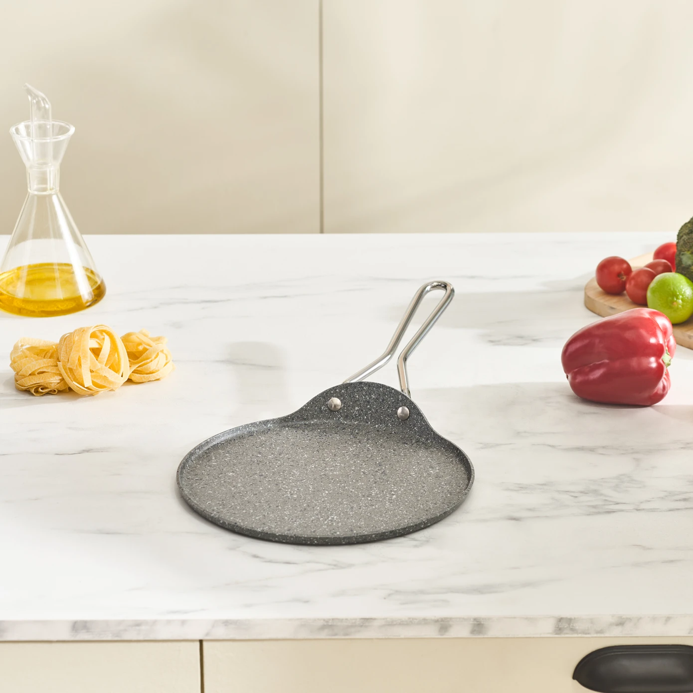 [153.09.01.1849] KARACA SALVADOR BIO GRANITE 24 CM CREPE PAN