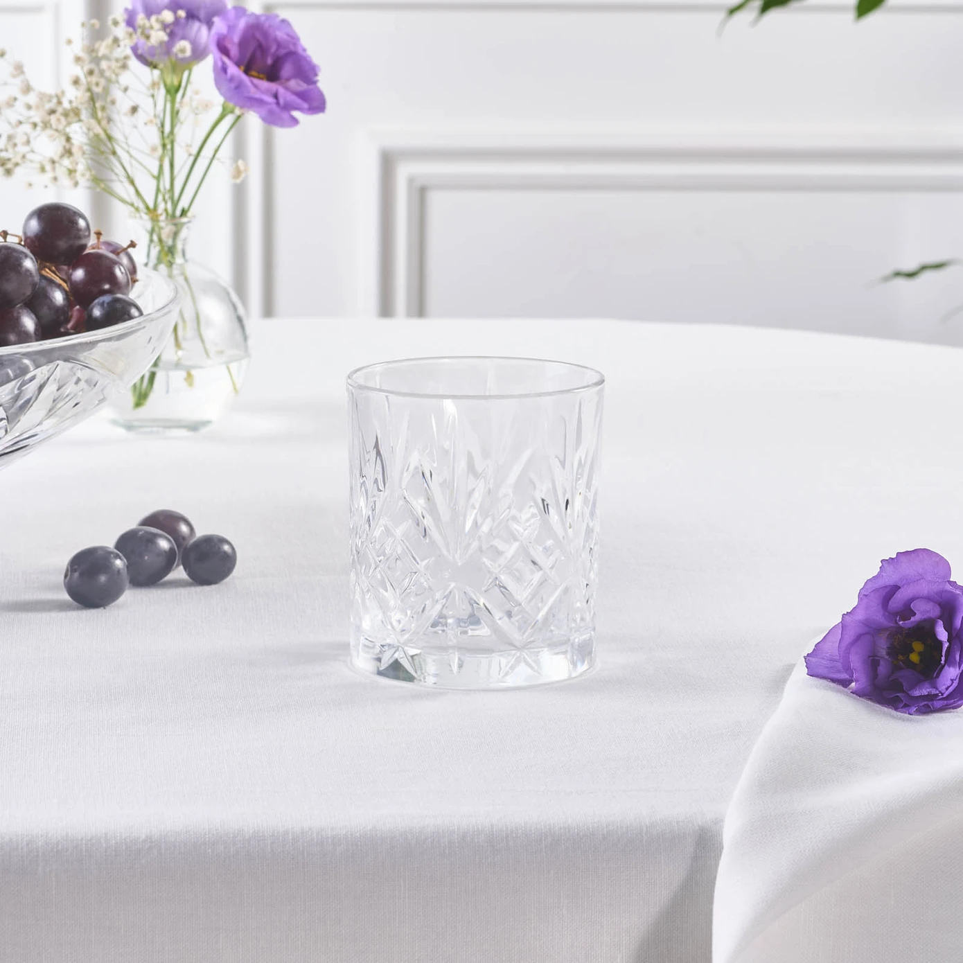 [153.01.05.4354] RCR MELODIA CRYSTAL WATER GLASS KRC
