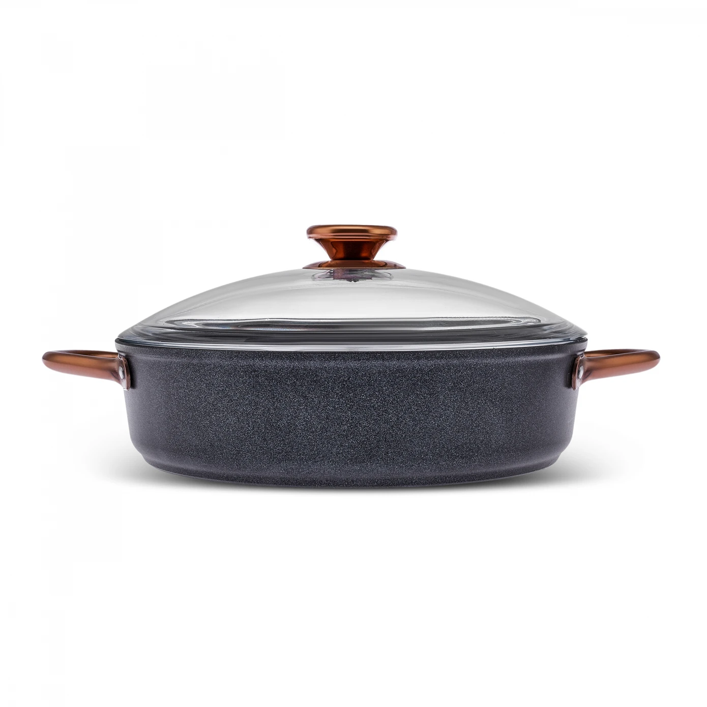 [153.09.01.3746] KARACA BIODIAMOND EXPERT ROSEGOLD 30 CM SPLIT POT
