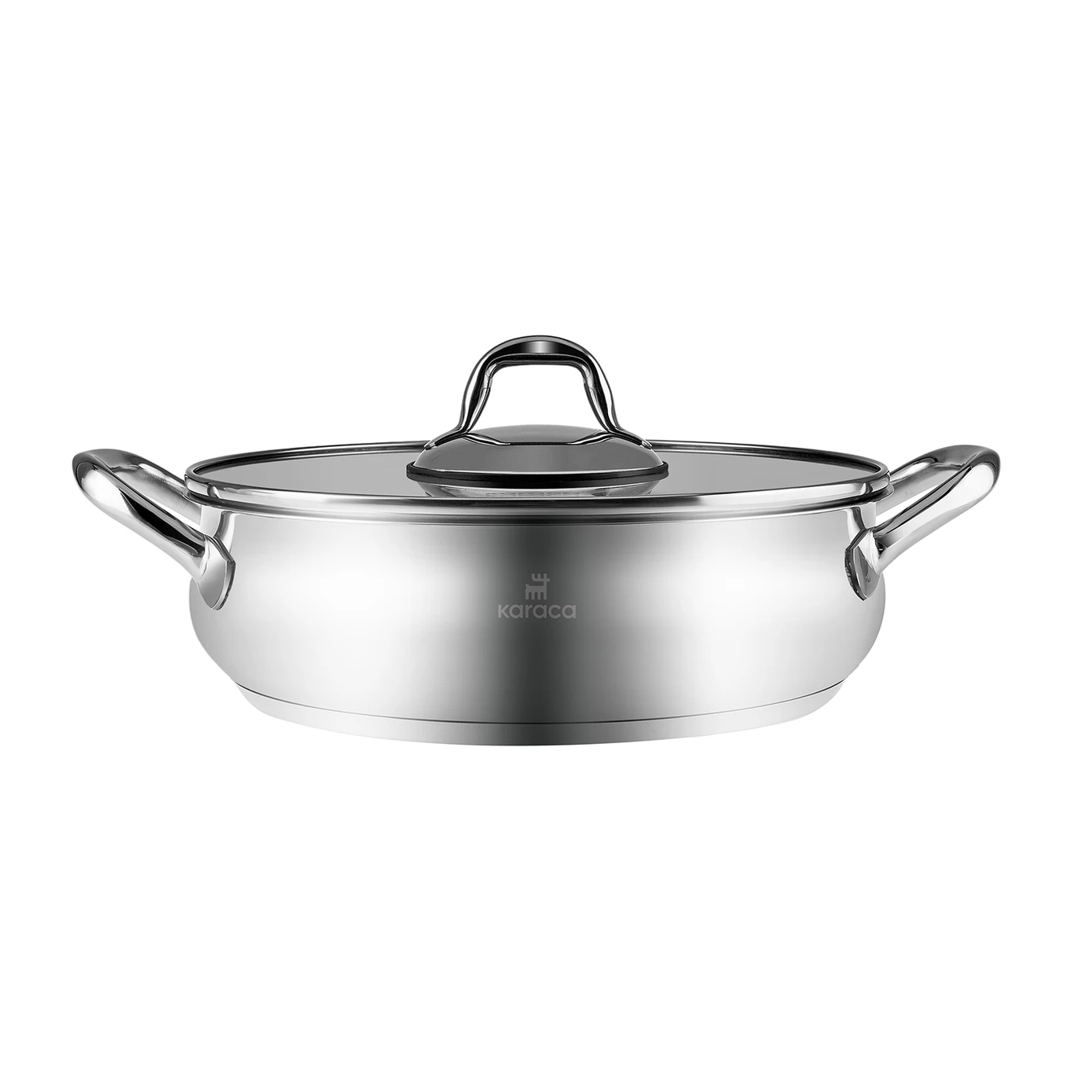 [153.09.01.1096] KARACA AKARA NEW STEEL K.YARIK POT 28 CM