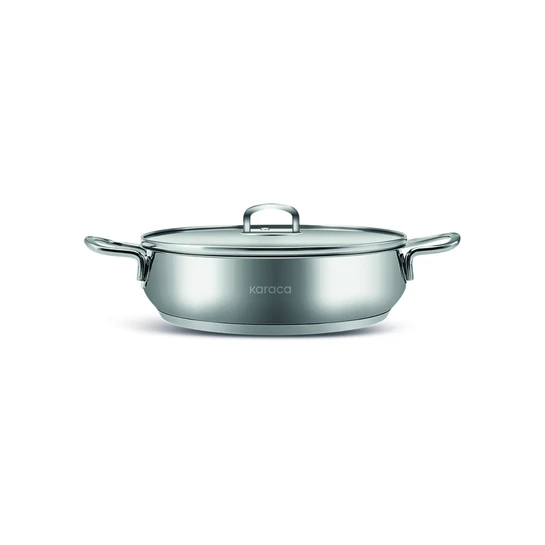[153.03.08.2854] KARACA AKARA STEEL K.YARIK POT 24 CM