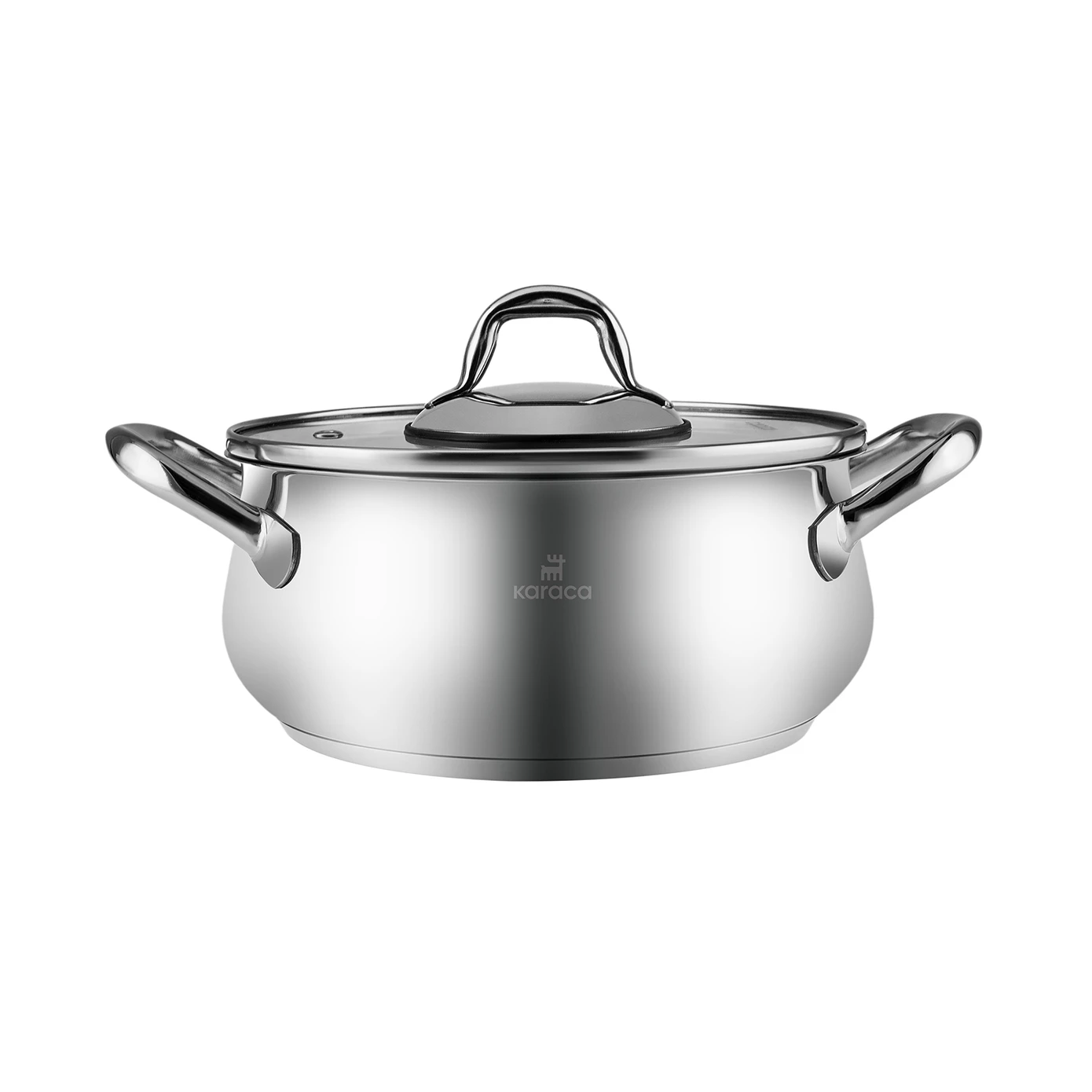 [153.09.01.1099] KARACA AKARA NEW STEEL POT 22 CM