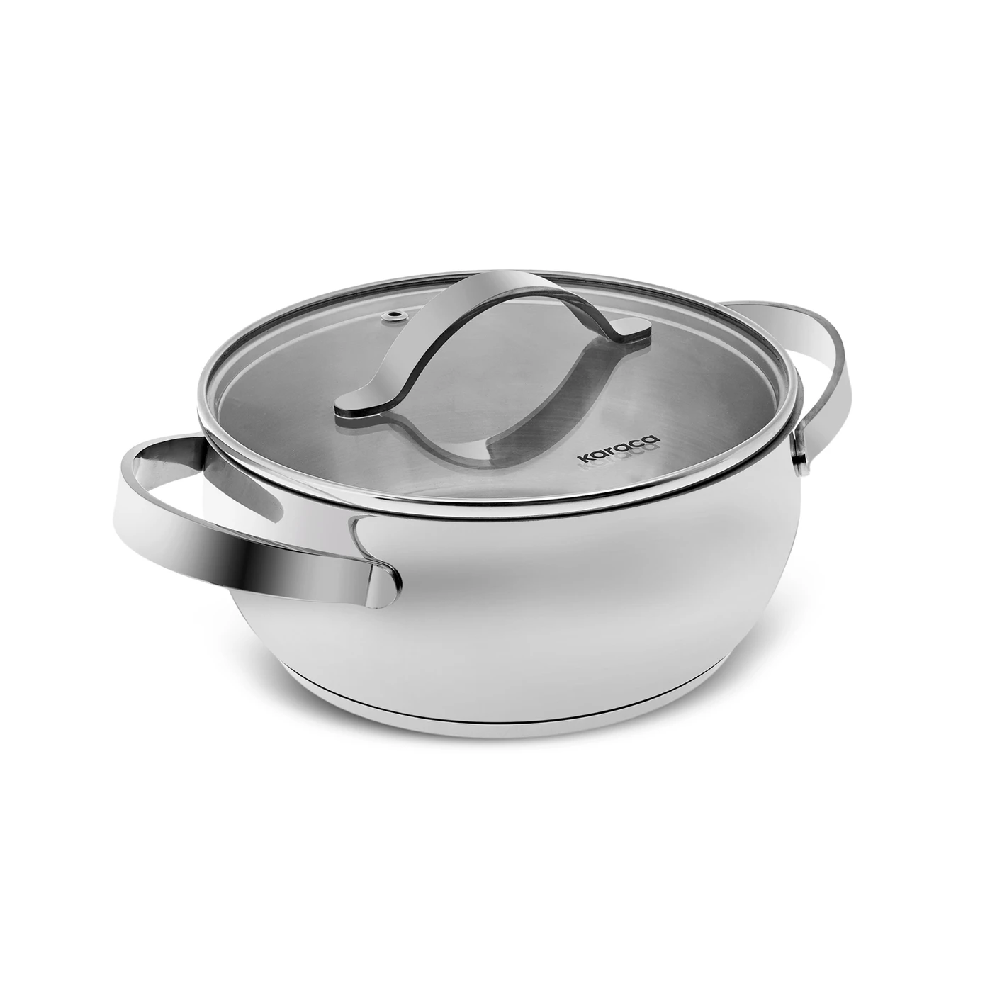[153.03.08.2801] KARACA KUZINA STEEL POT 18 CM 2.0 LT