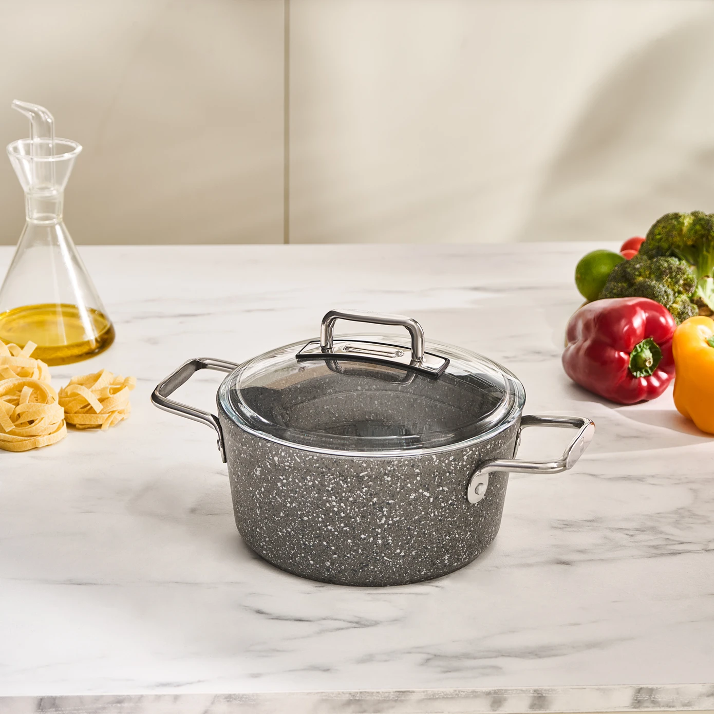 [153.09.01.1838] KARACA SALVADOR BIO GRANITE 20 CM POT