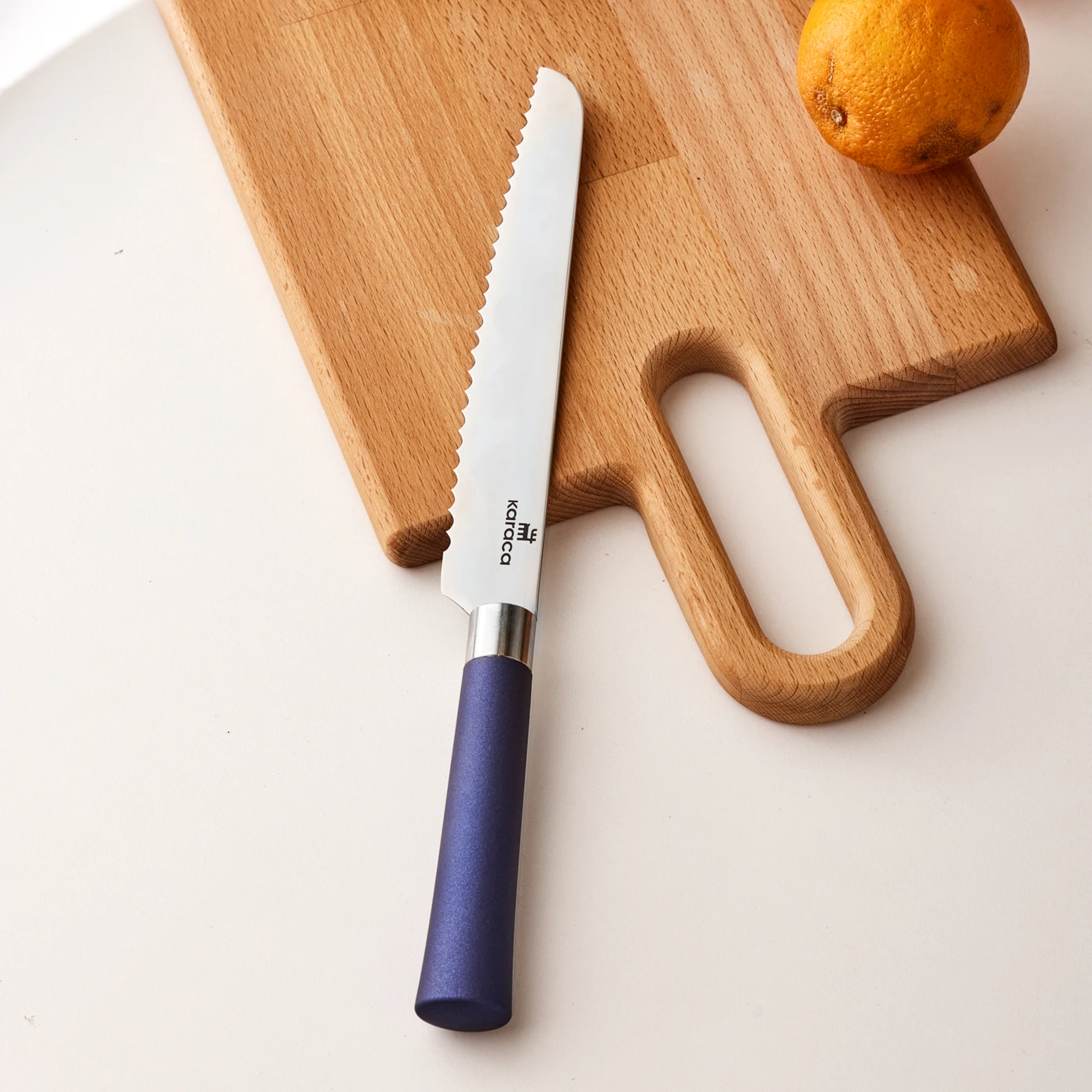 [153.03.09.0141] KARACA SKYFALL BREAD KNIFE