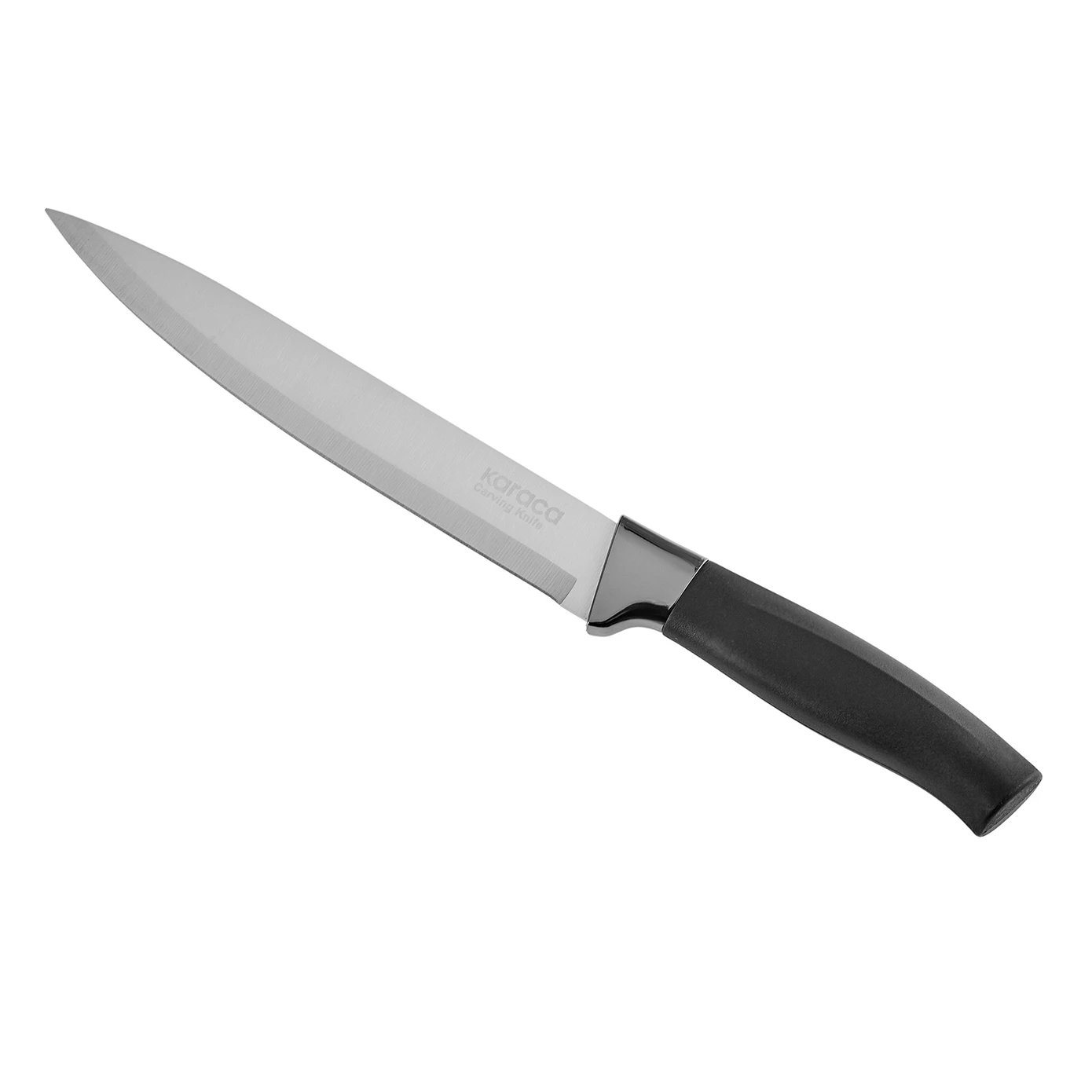 [153.03.08.2588] KARACA HELIOS BLACK SLICING KNIFE