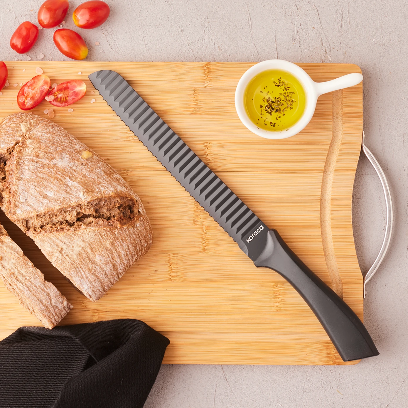 [153.03.09.0008] KARACA MOMENTUM BREAD KNIFE