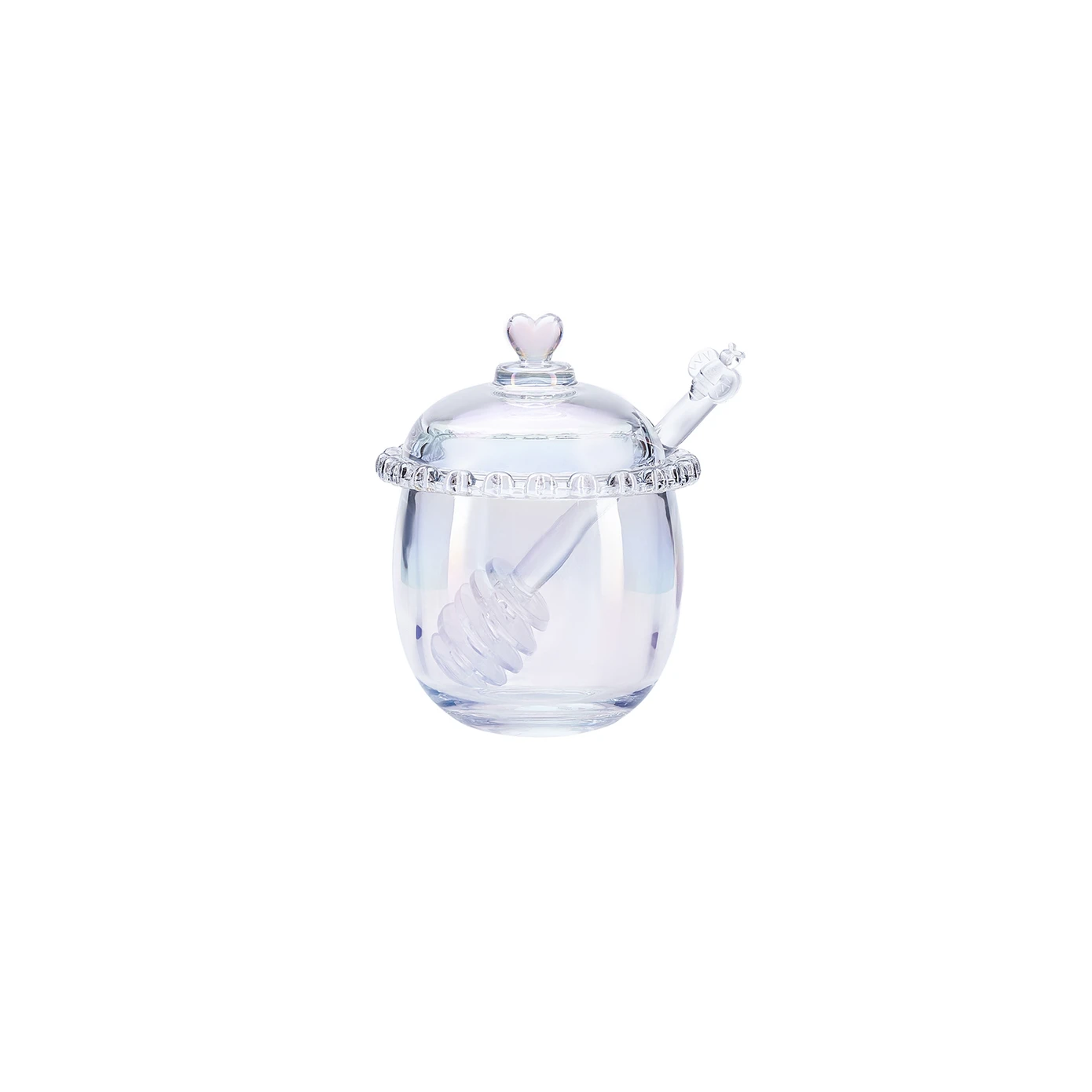 [153.03.06.9912] KARACA RORY GLASS FISH FISH 9CM