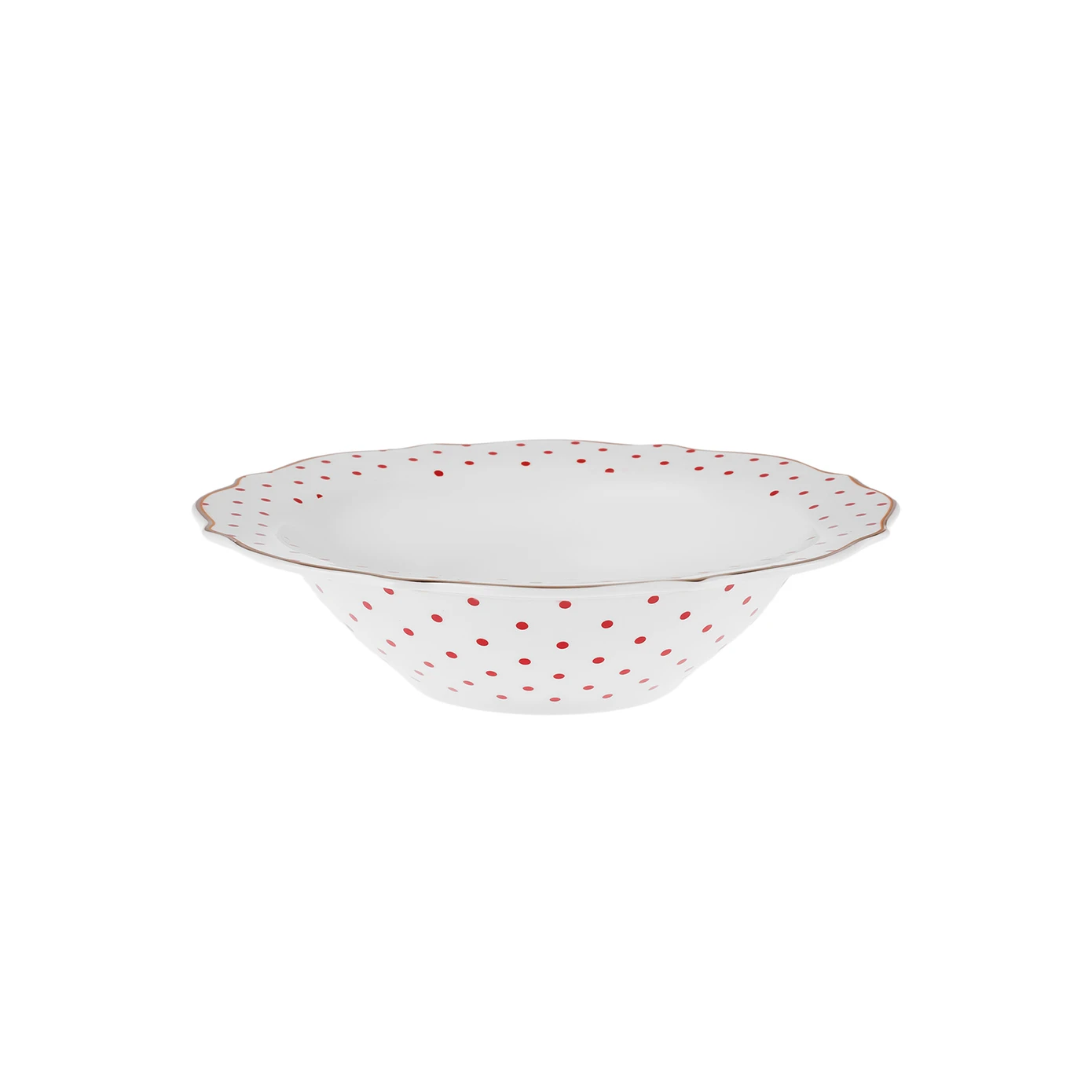 [153.09.01.4371] KARACA NEW ROMANTIC RED POOL BOWL 17CM